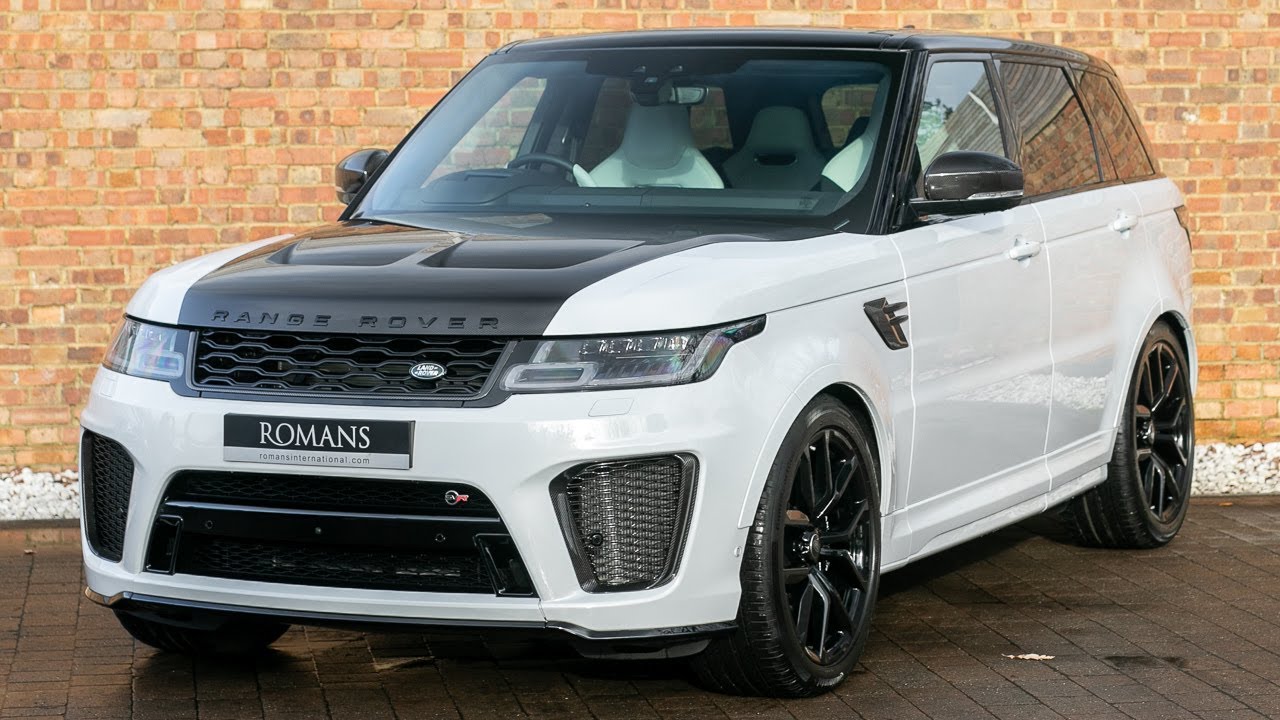 2018 Range Rover Sport 5.0 SVR - Yulong White - Walkaround, Interior & Exhaust Sound - High Quality