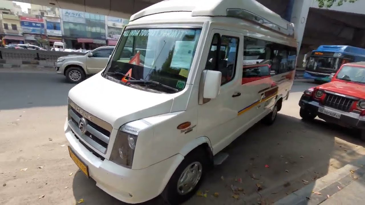 Premium Maharaja Tempo Traveller 9 Seats Video with Air Suspension and wifi