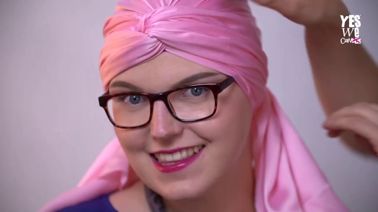 Tuch binden / Turban wickeln bei Chemotherapie & Alopezie