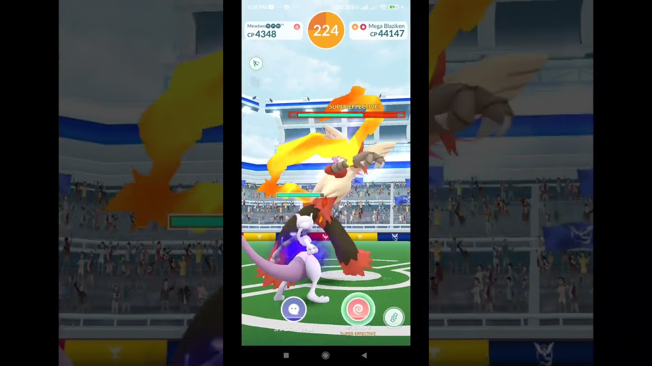 Solo mega blaziken