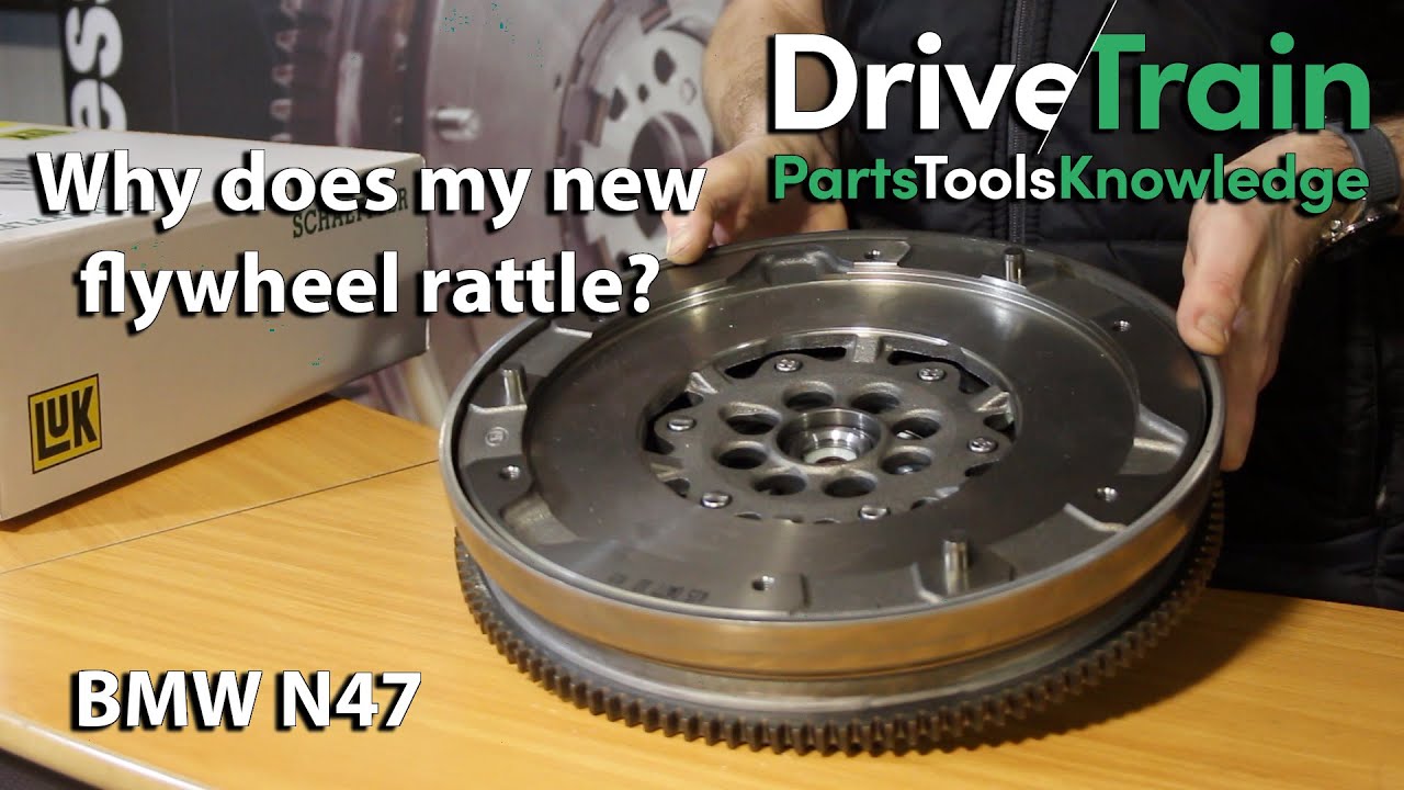 LuK dual mass flywheel with centrifugal force pendulum - 415 0477 10 - BMW N47