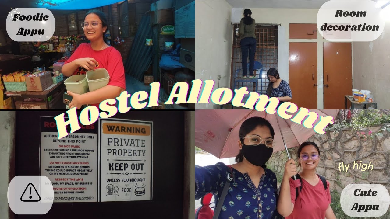 Hostel Allotment in JNU | Room shifting | Room decoration | MA geography | CUET PG JNU BHU DU