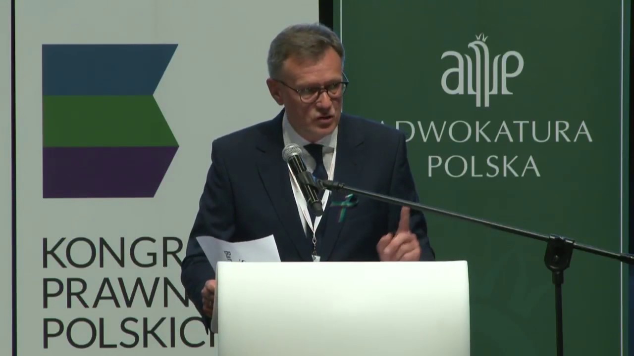 Kongres Prawników Polskich: wystąpienie adw . prof. Piotra Kardasa