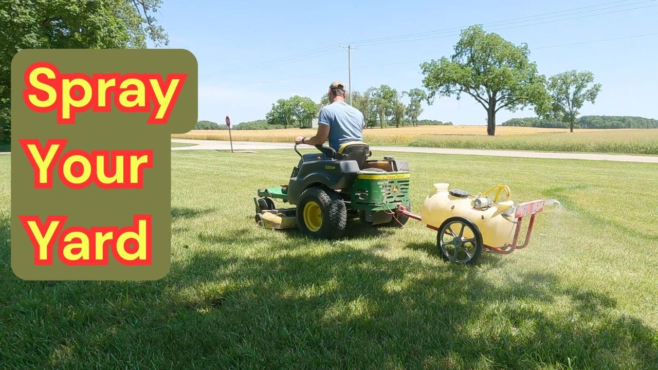 Save Thousands On Lawn Spraying With This DIY Method!