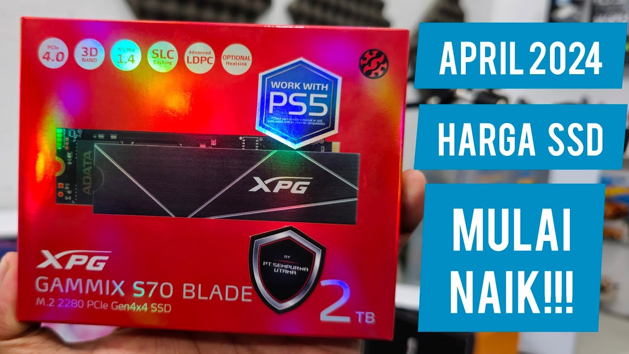 Adata XPG GAMMIX S70 BLADE 2TB - Unboxing