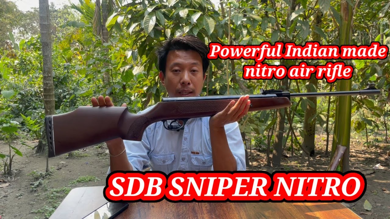 Short review of SDB SNIPER NITRO Indian made air rifle/ looks and specifications of SDB NITRO/