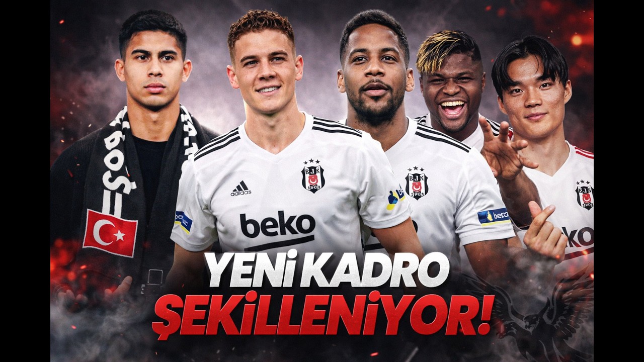Transferler Geldi! Beşiktaş’ın Yeni Kadro Planı #transfer #beşiktaş #süperlig