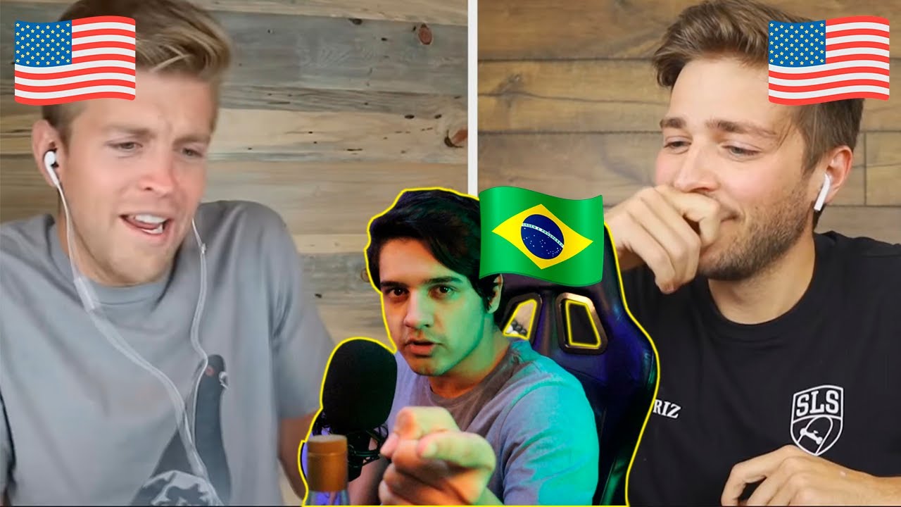 GRINGOS vendo memes Brasileiros