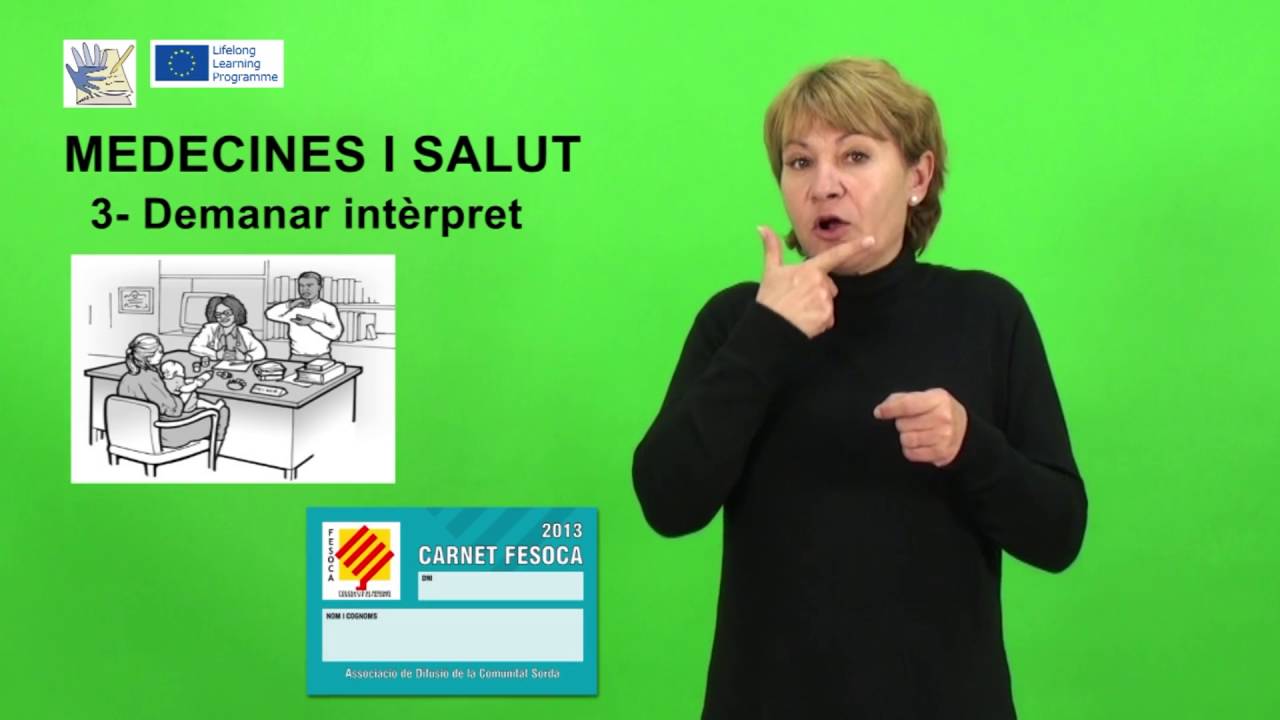 DEAFLI LSC-LA SALUT 4 DEMANAR INT&Egrave;RPRET