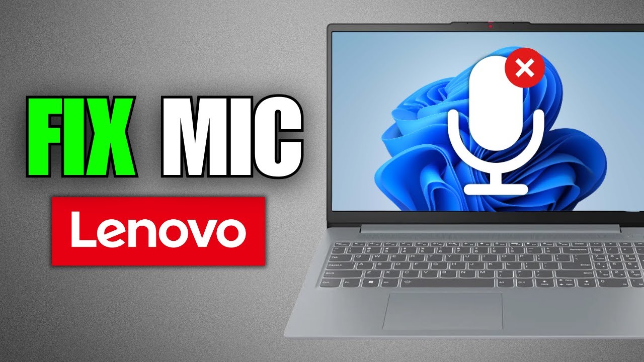 Как исправить неработающий микрофон на ноутбуке Lenovo