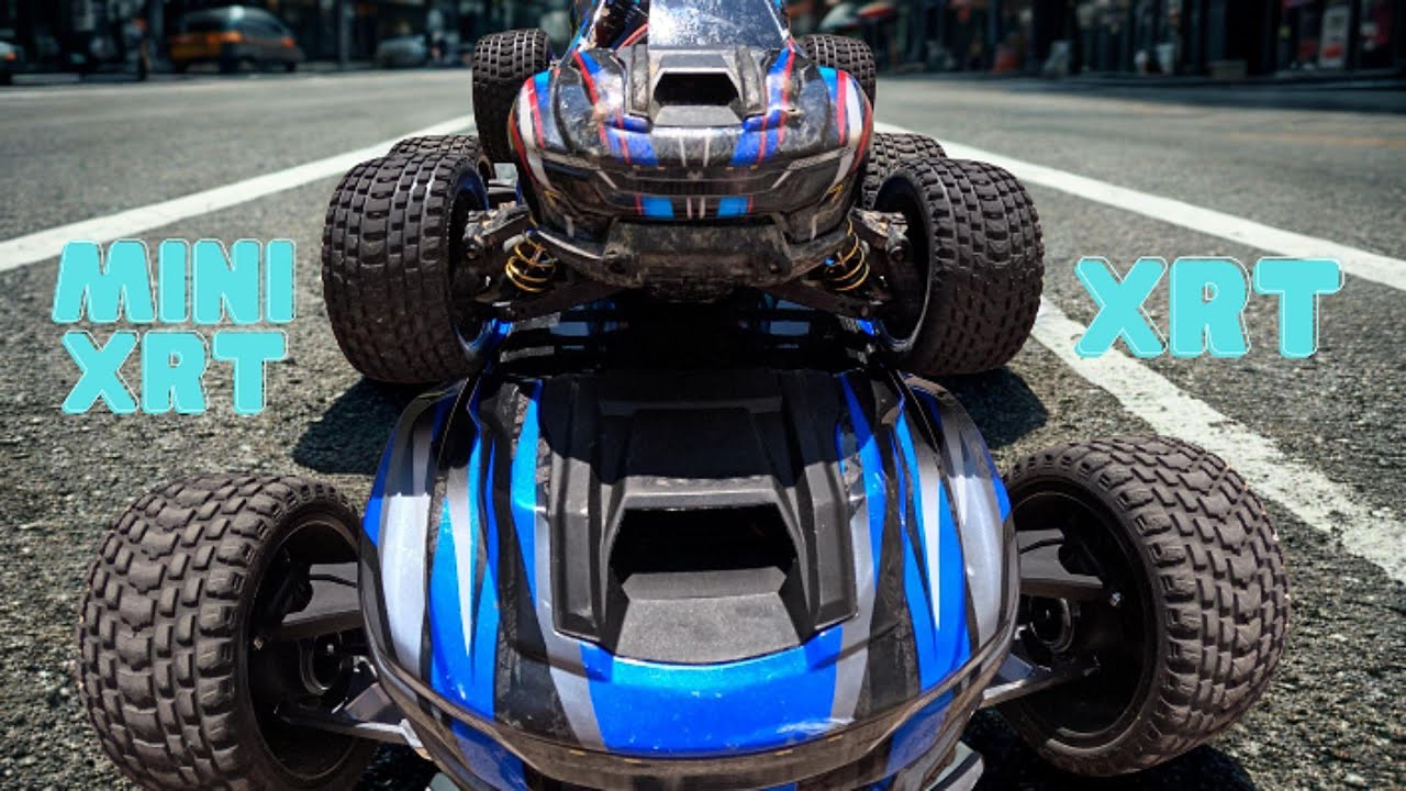Traxxas XRT and Mini XRT First Bash Together