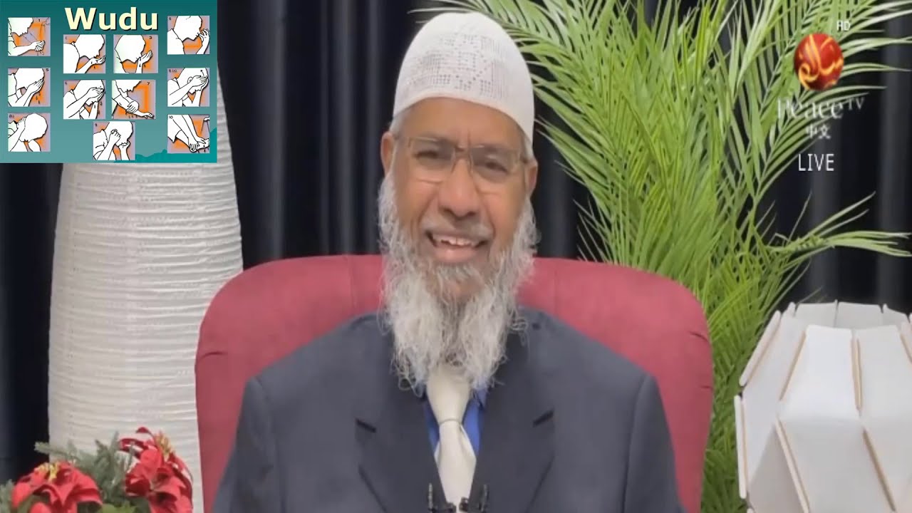 Saying Bismillah While Doing Wudu Attached Toilet and Bathroom, Dr. Zakir Naik Question and Answer