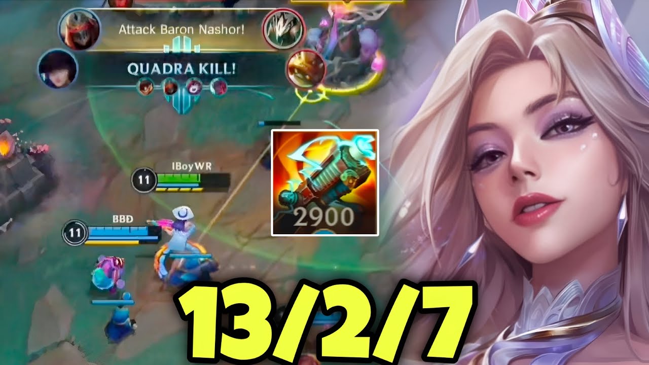 WILD RIFT ADC // Эта Кейтлин слишком сильна с этим имбалансным билдом и рунами в патче 7.0E!