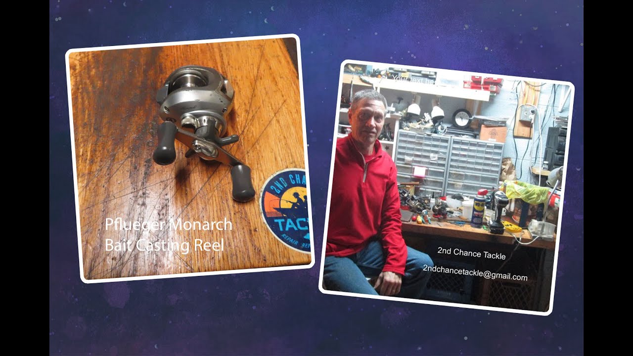 Pflueger Monarch Reel Service Tutorial with a Step-by-Step Guide to Bait casting Reel Maintenance