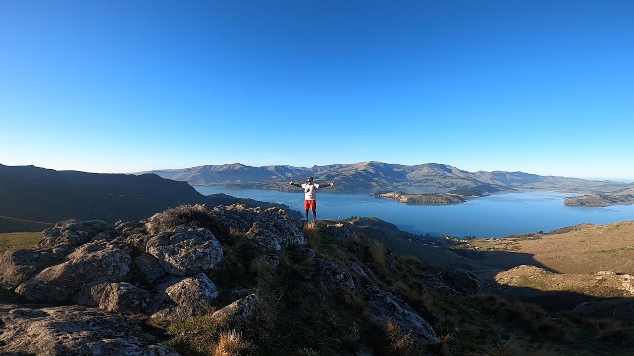 Rapaki Track in Christchurch City, Canterbury New Zealand