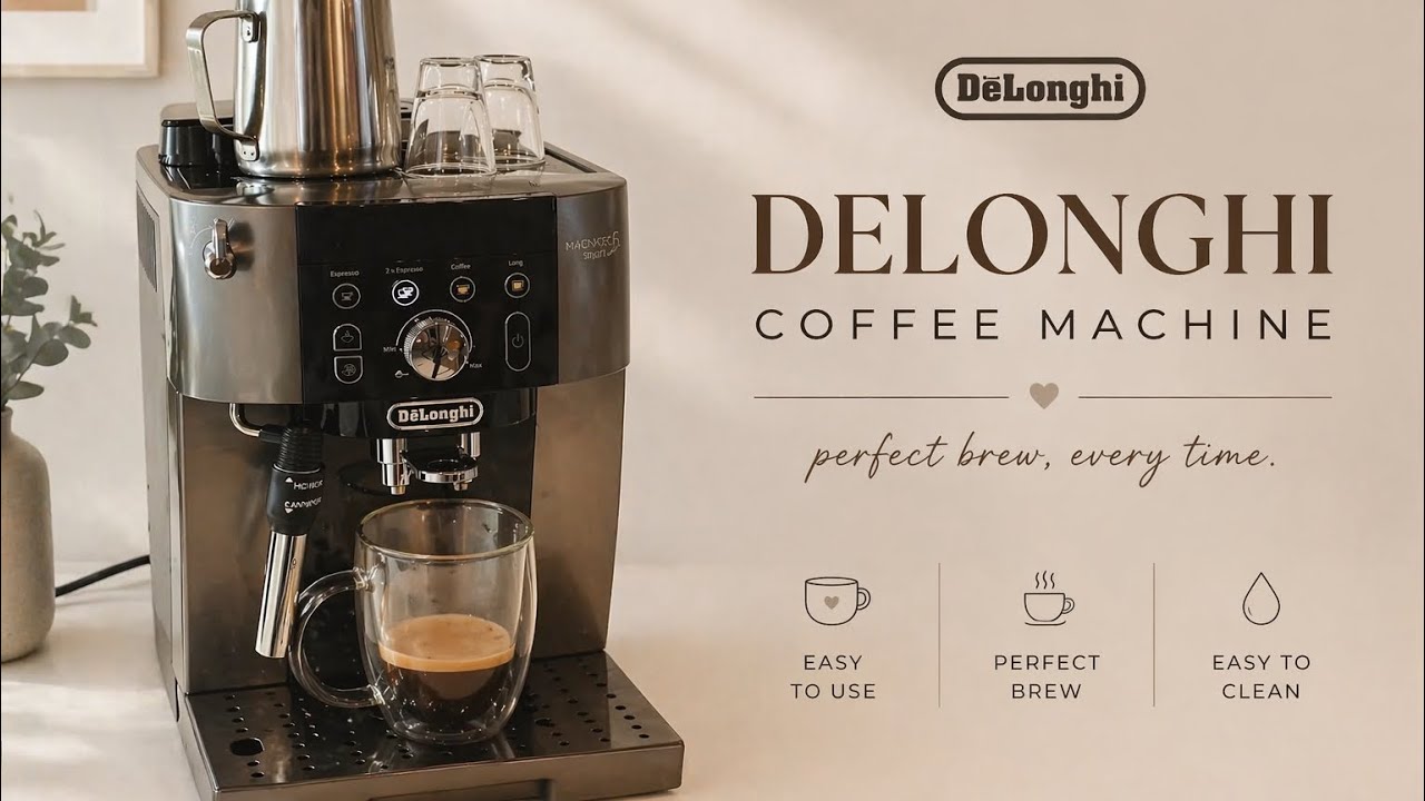 First cup of cappuccino (Magnifica S smart) Delonghi