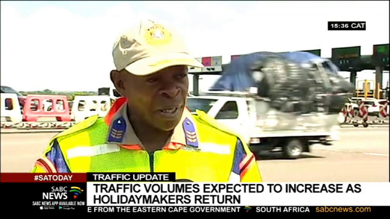Gauteng police on high alert as traffic volumes swell