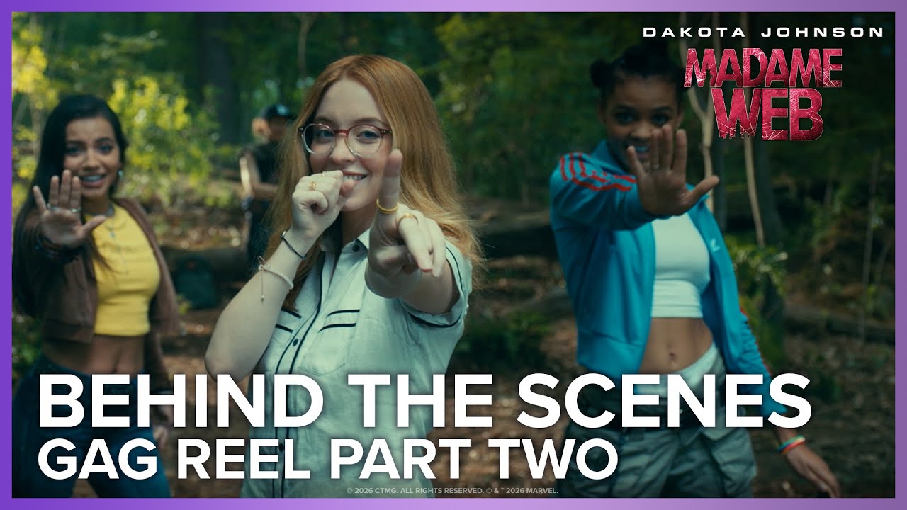 Gag Reel | Madame Web Behind The Scenes