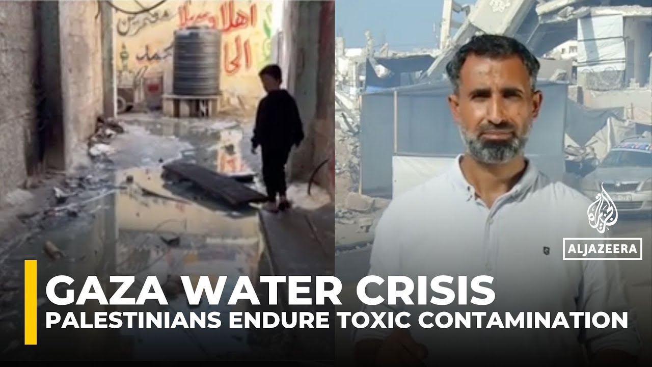 &lsquo;No choice&rsquo;: Palestinians forced to drink contaminated water