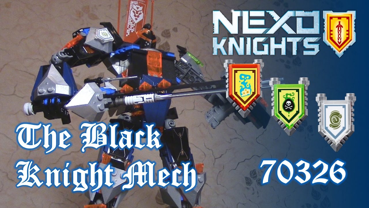 [ОБЗОР ЛЕГО] NEXO KNIGHTS 70326 Робот Черный Рыцарь