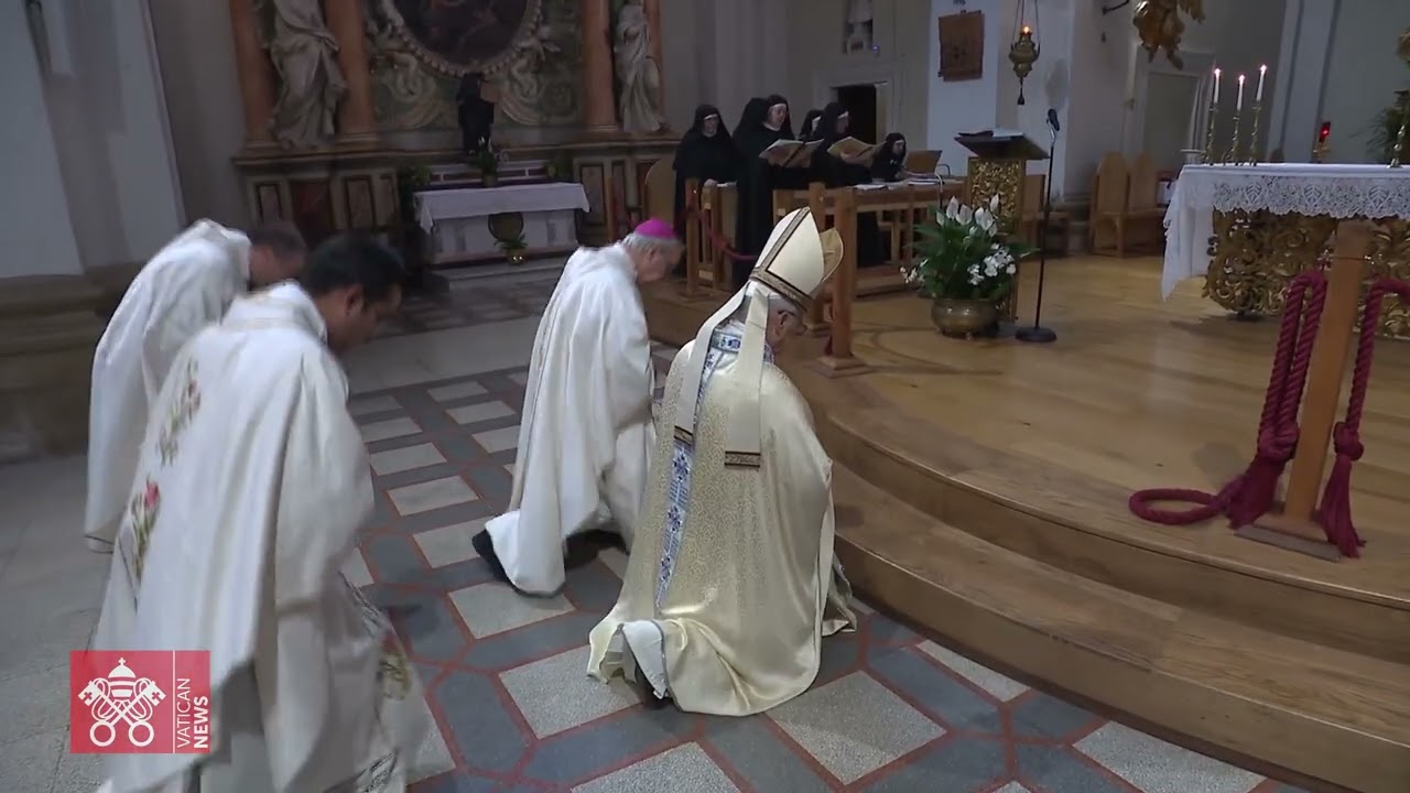 Highlights - Il Papa a Montefalco dalle agostiniane