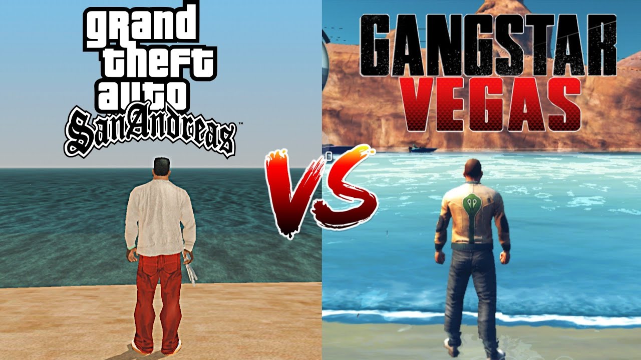 GTA San Andreas VS Gangstar Vegas | COMPARISON (in depth) 2020