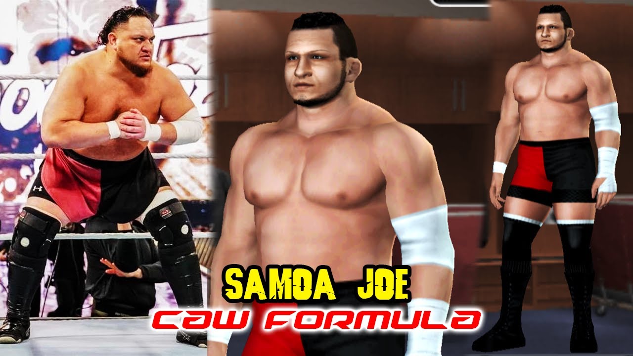 Samoa Joe RELEASED ?? | SvR 2011 PS2 how to create a wrestler