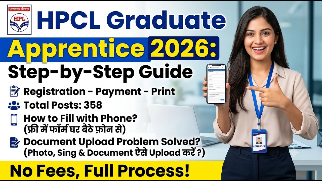 HPCL Apprenticeship 2026 Form FillUp‼️How To Fill HPCL Apprentice Recruitment 2026 Kaise Bhare Apply