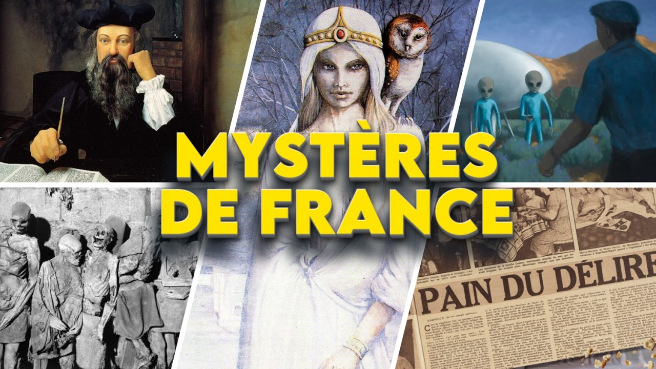 L&rsquo;ICEBERG des MYST&Egrave;RES de FRANCE : 30 histoires inexplicables aux fronti&egrave;res du surnaturel