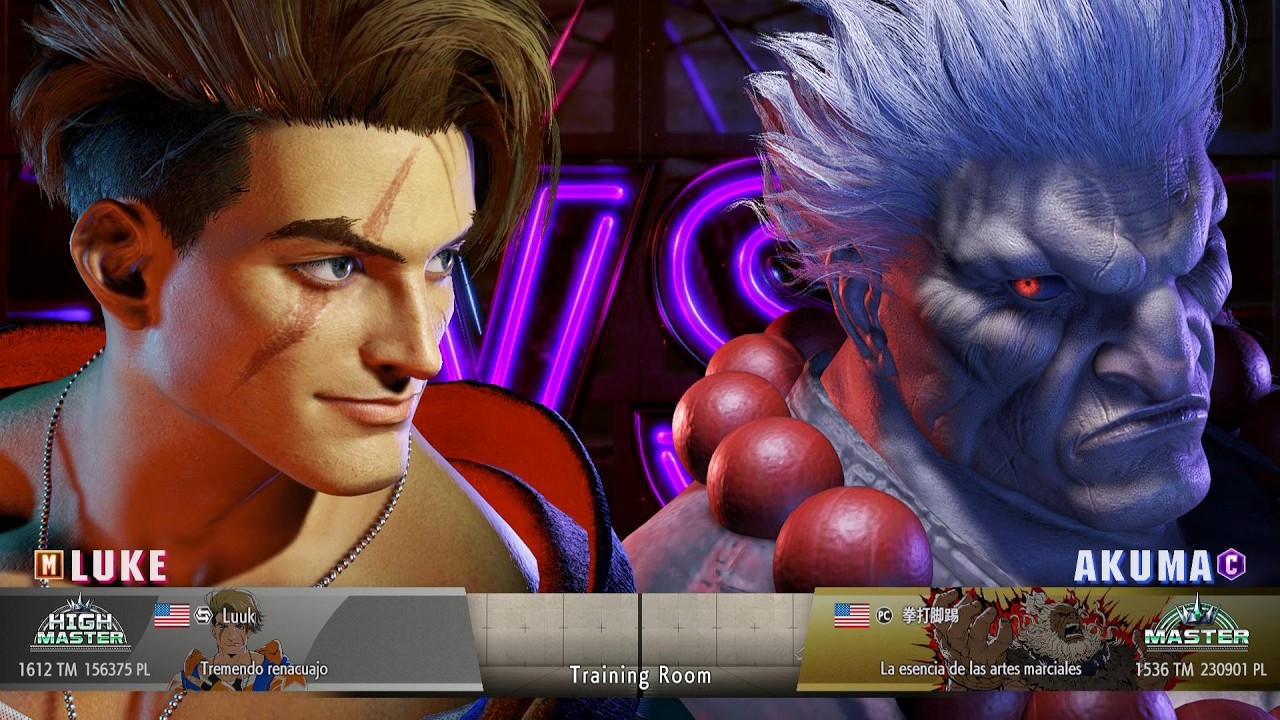 Luke vs Akuma (Modern Vs Classic) | Street Fighter 6