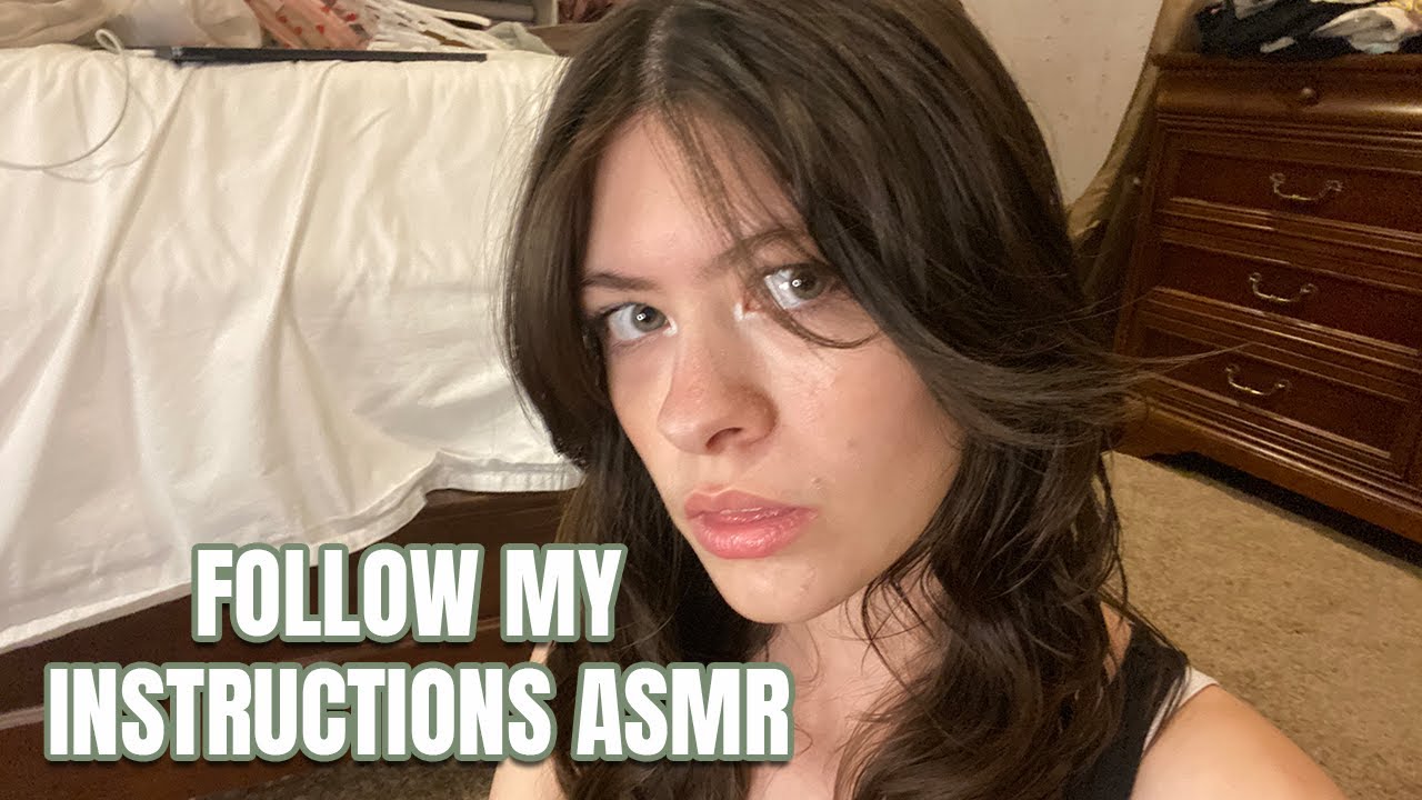 lofi asmr || ☆ follow my instructions, visuals, mouth sounds ☆
