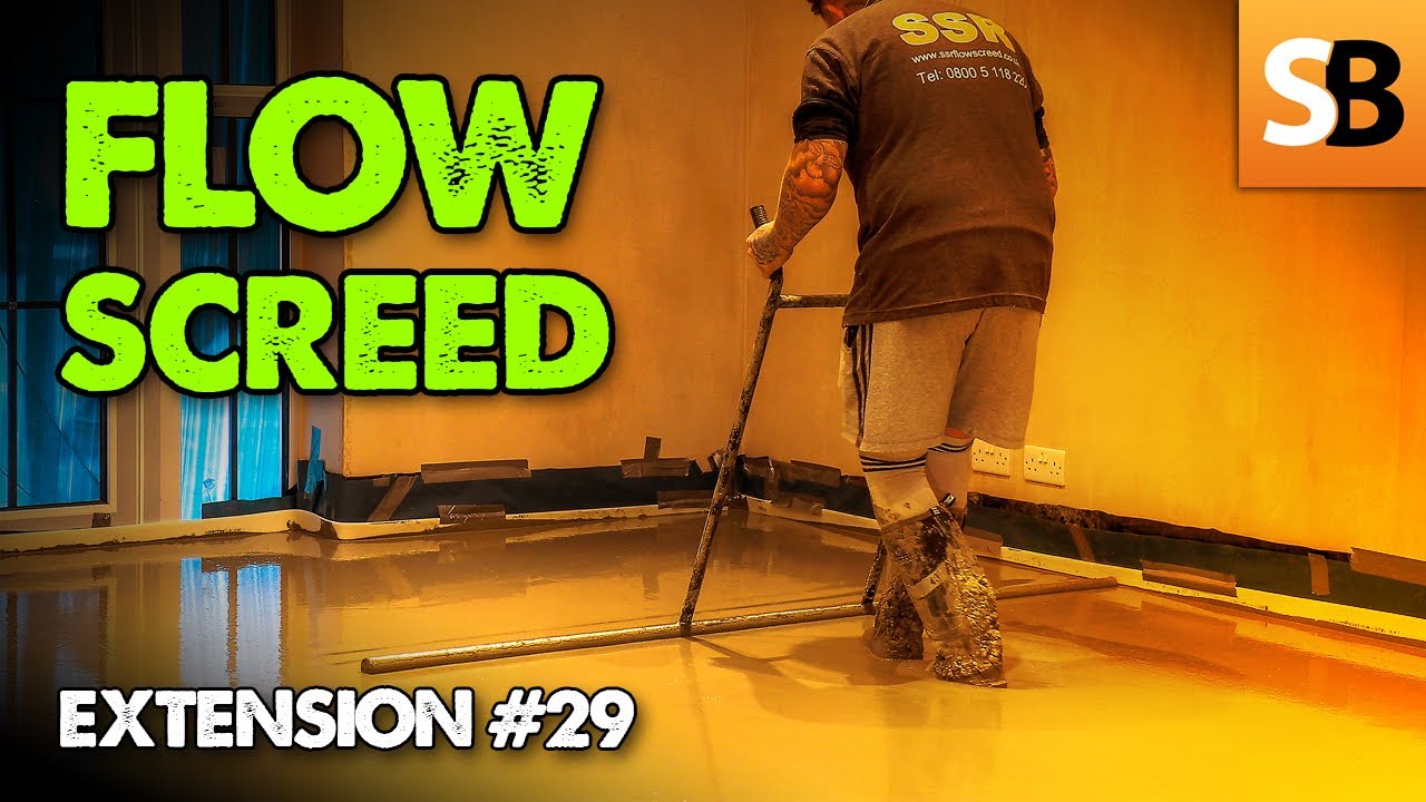 Liquid Floor Flow Screed ~ Extension #29