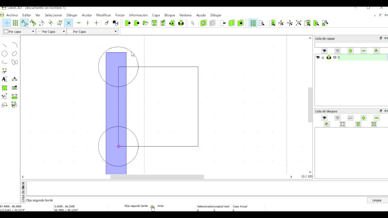 Ejercicio 1 LibreCad