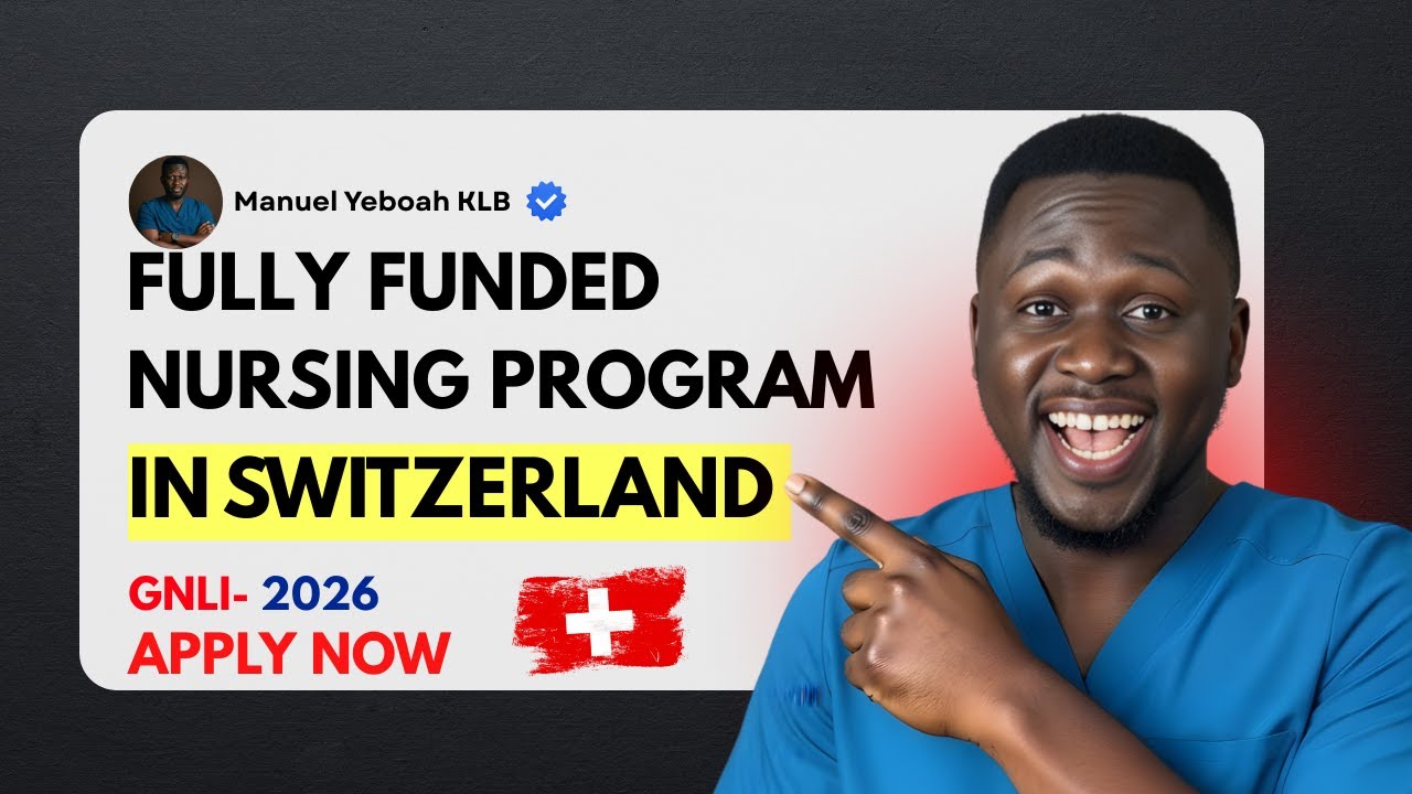 БЕСПЛАТНАЯ программа подготовки лидеров в области сестринского и акушерского дела в Швейцарии! Пр...