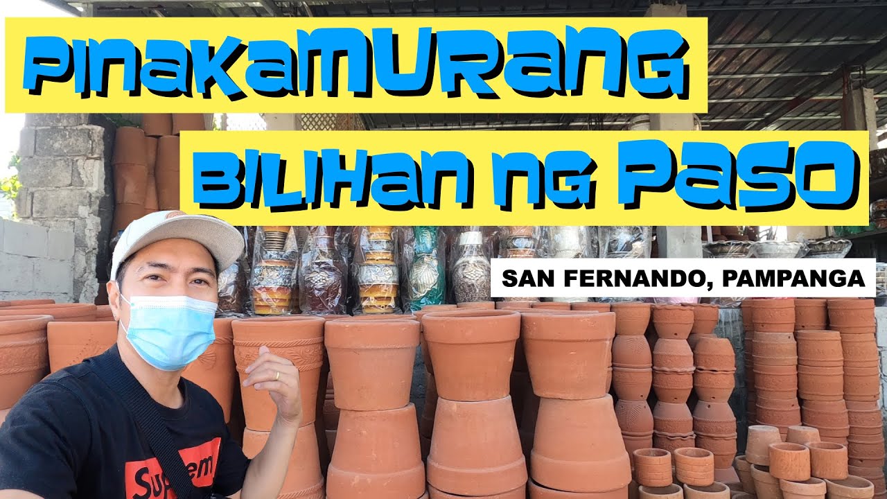 PINAKAMURANG BILIHAN NG PASO SA STO. NIÑO, SAN FERNANDO | PAMPANGA POTTERY | JOVZ PIN