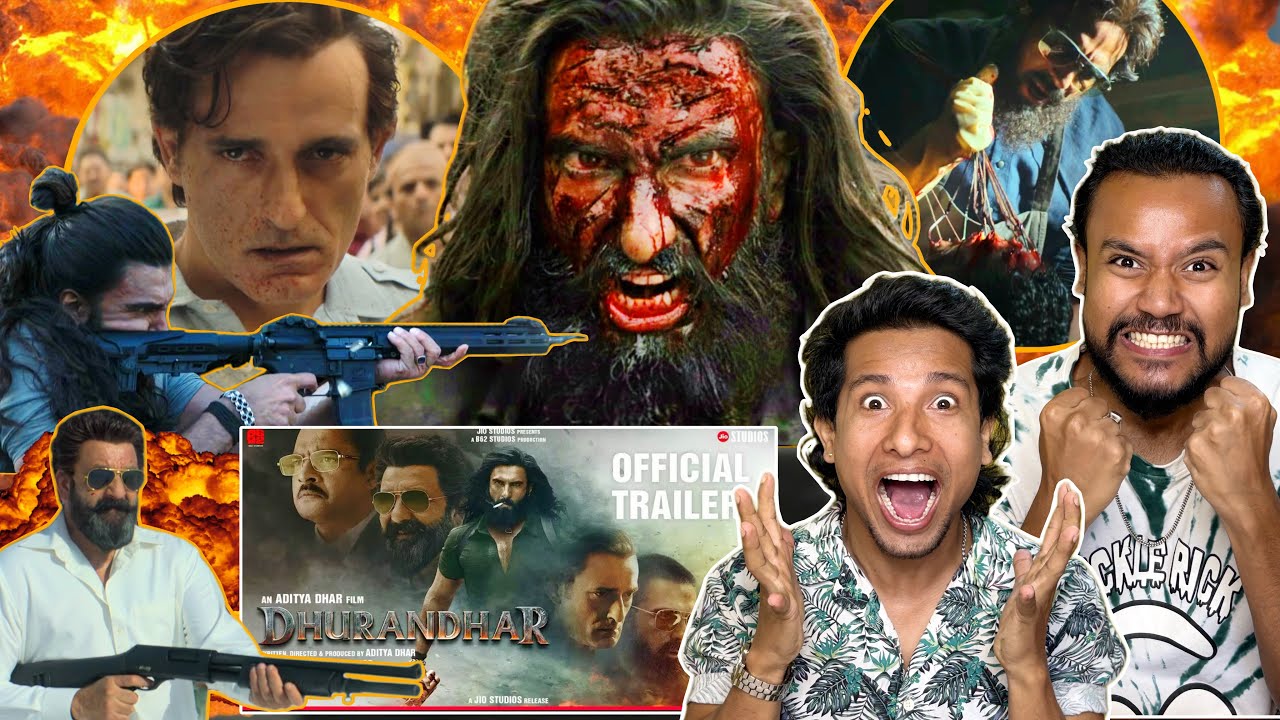 Dhurandhar Trailer Reaction | 2 idiots production 
