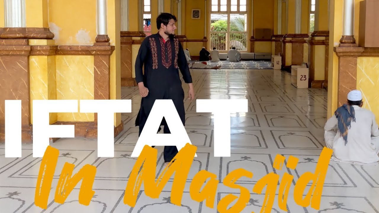 IFTAR at Memon Masjid Karachi | Usman Karim