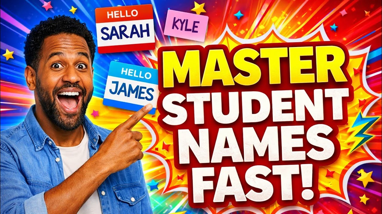 Learning Student Names - NEVER Forget Student Names Again! 🔥 15 Powerful Classroom Techniques | ESL