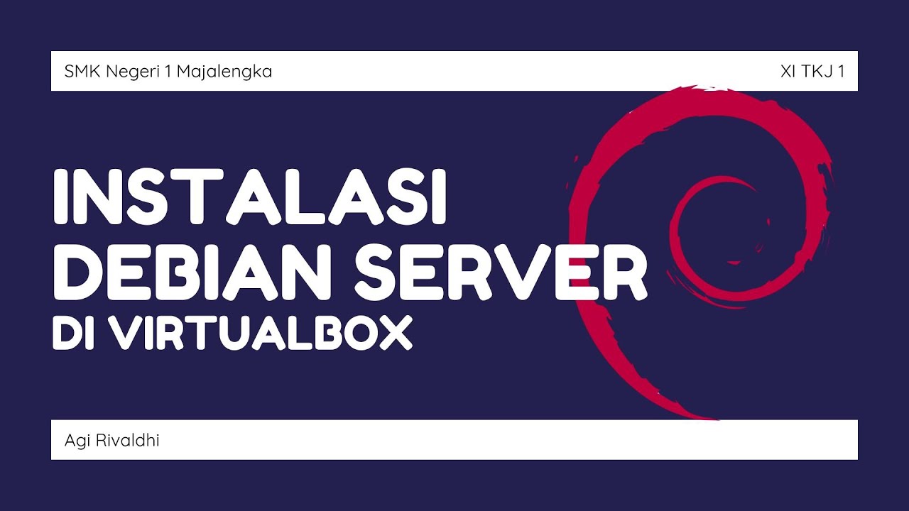 Instalasi Debian Server di VirtualBox