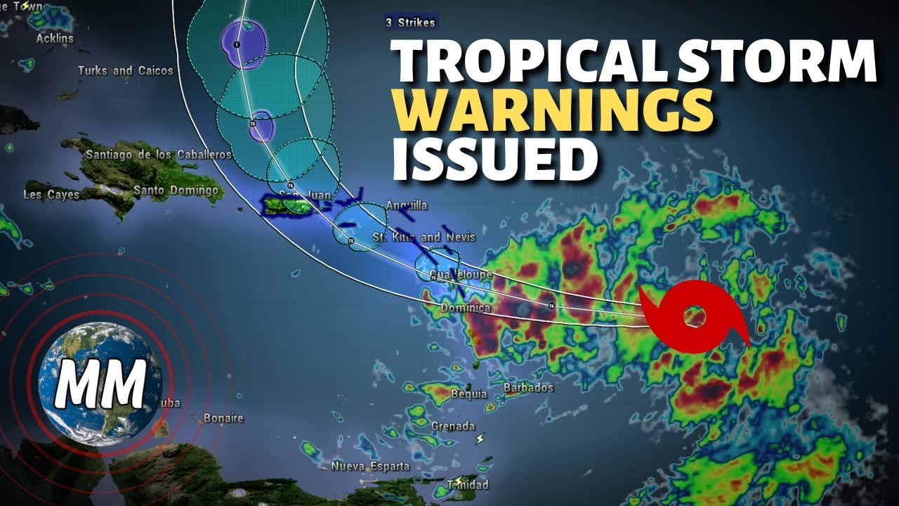 Impacts Starting Tonight | Caribbean and Bahamas Forecast for Monday August 12th