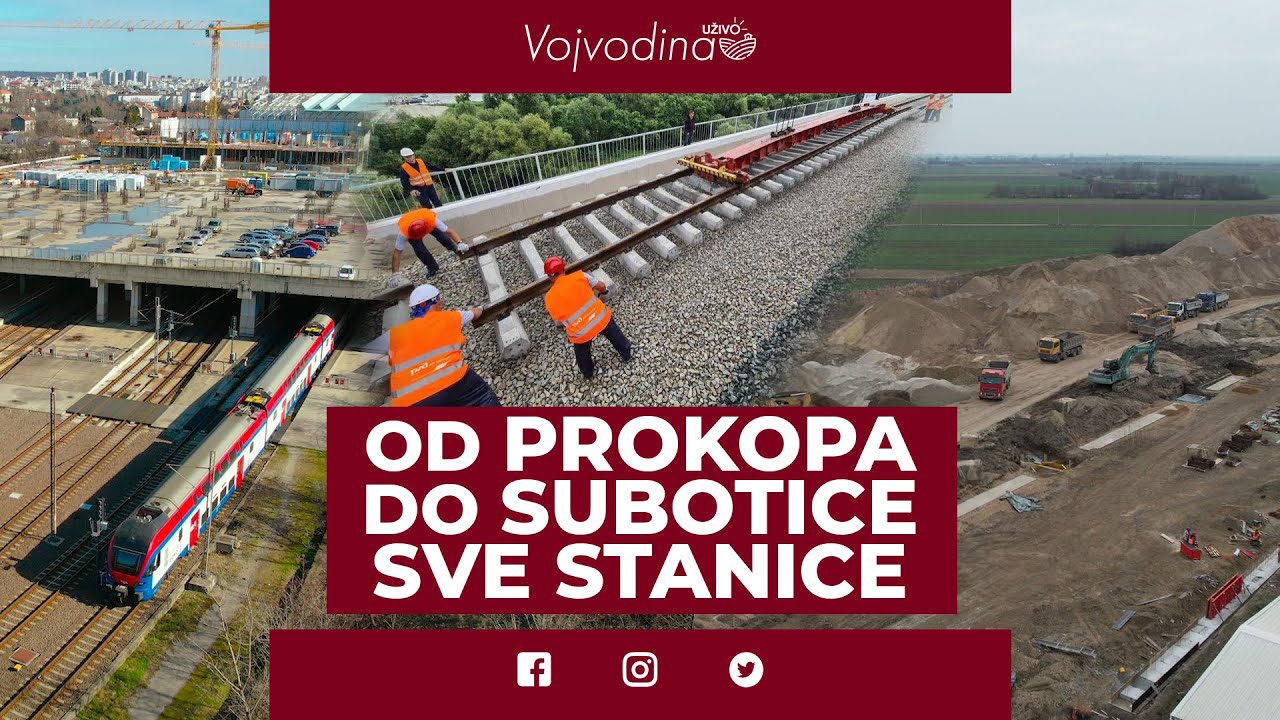 Od Prokopa do Subotice, sve stanice  @VojvodinaUzivo