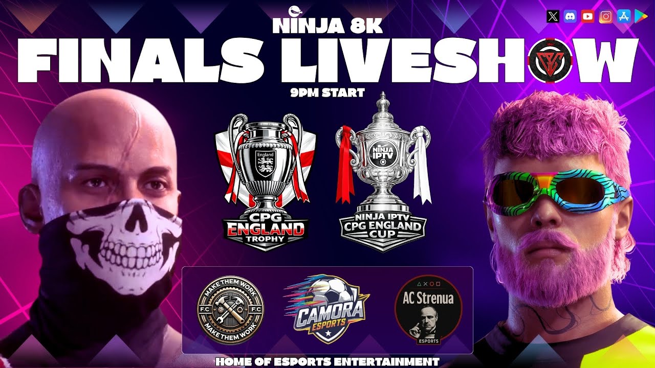 CPG England Cup Finals Liveshow - 11v11 eSports