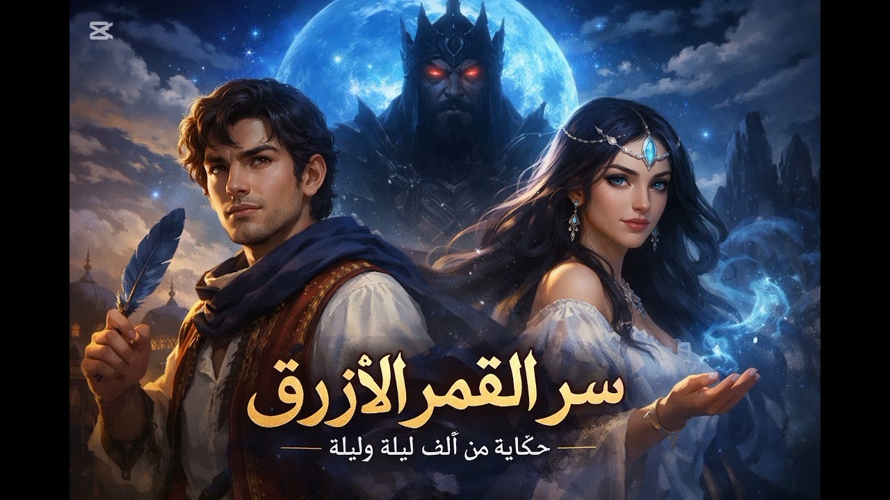 حكايات من ألف ليلة وليلة سر القمر الازرق
