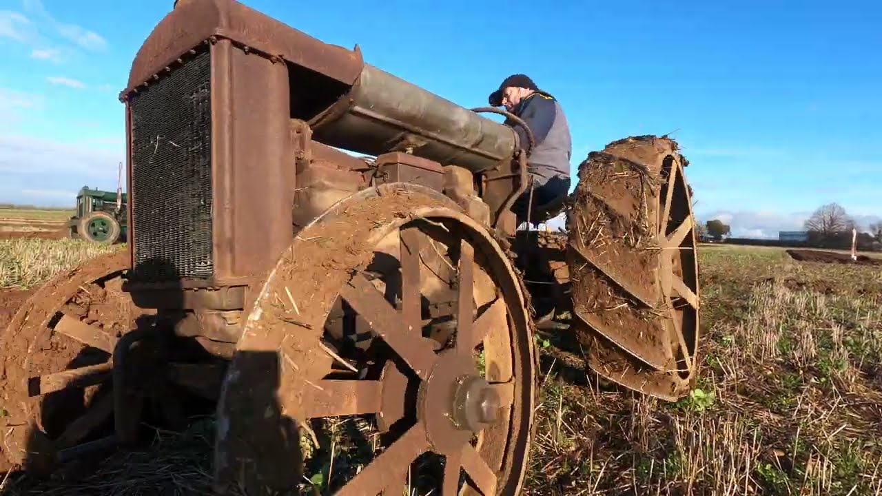 1921 Fordson Model F 4.1 Litre 4-Cyl Distillate Tractor (20 HP) with Ransomes Plough