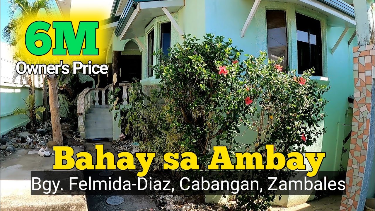 House and Lot sa Tabing Dagat | Along Prime Beach Lots Sa Cabangan, Zambales