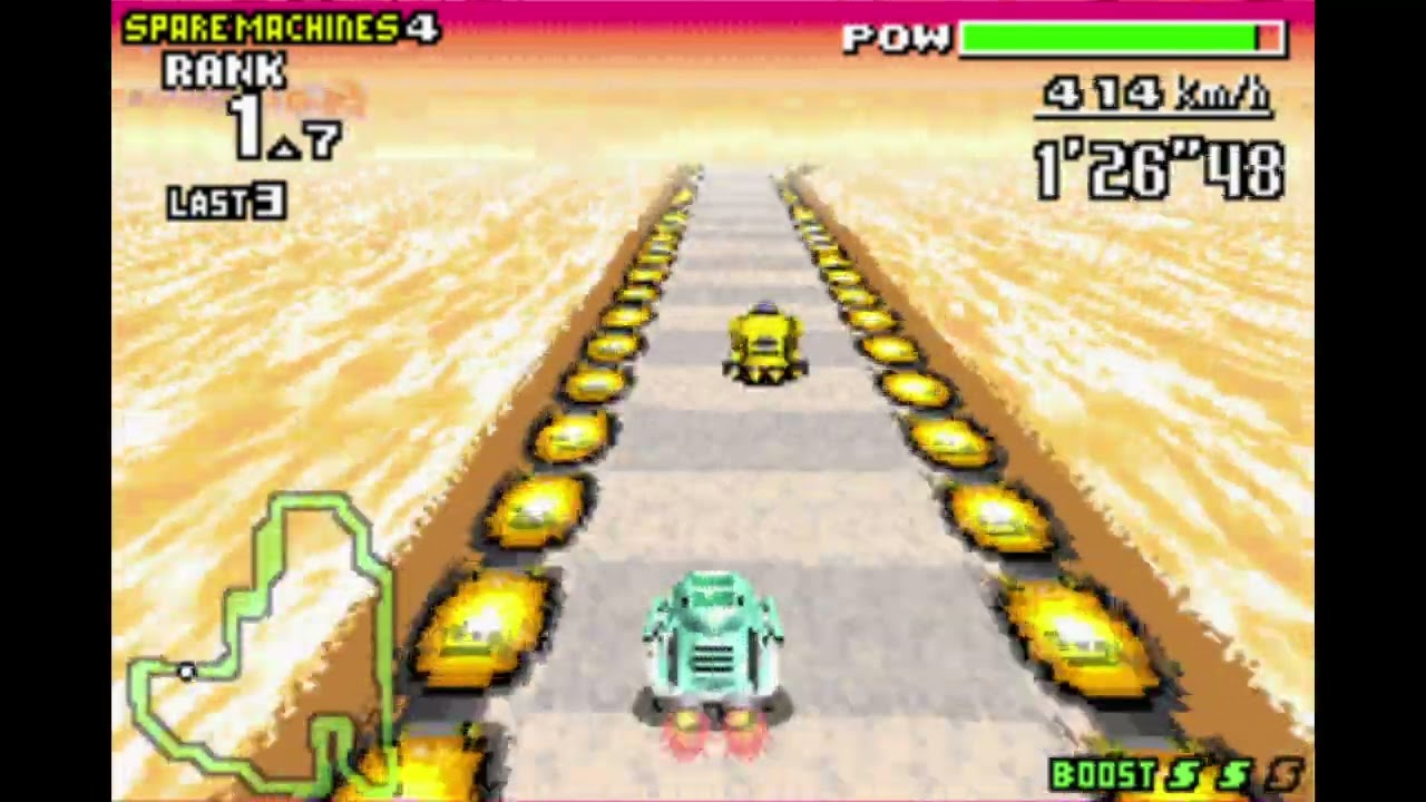 F-Zero Maximum Velocity - Series Bishop - Class Beginner - J.B. Crystal