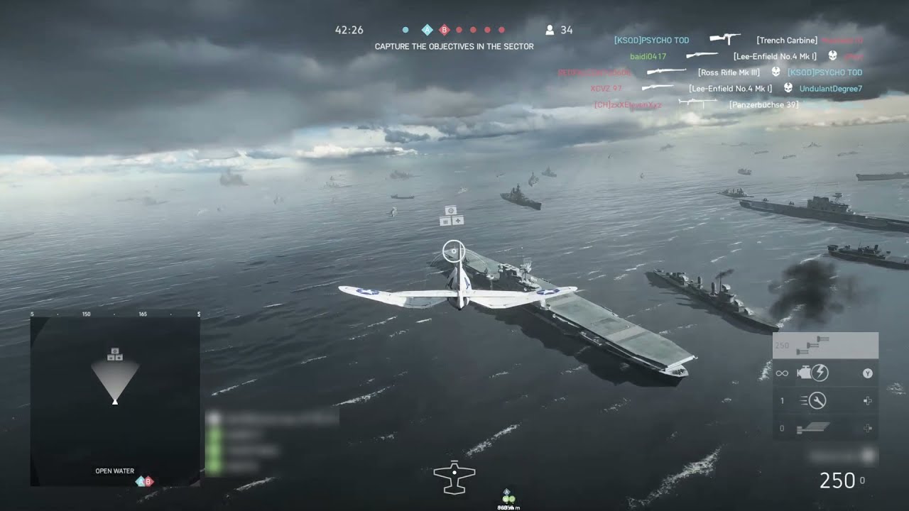 Unbalanced?! Nah, just a Mini V1 carrier against infantry BLOBS, Battlefield 5 XBox Series X, 1080p