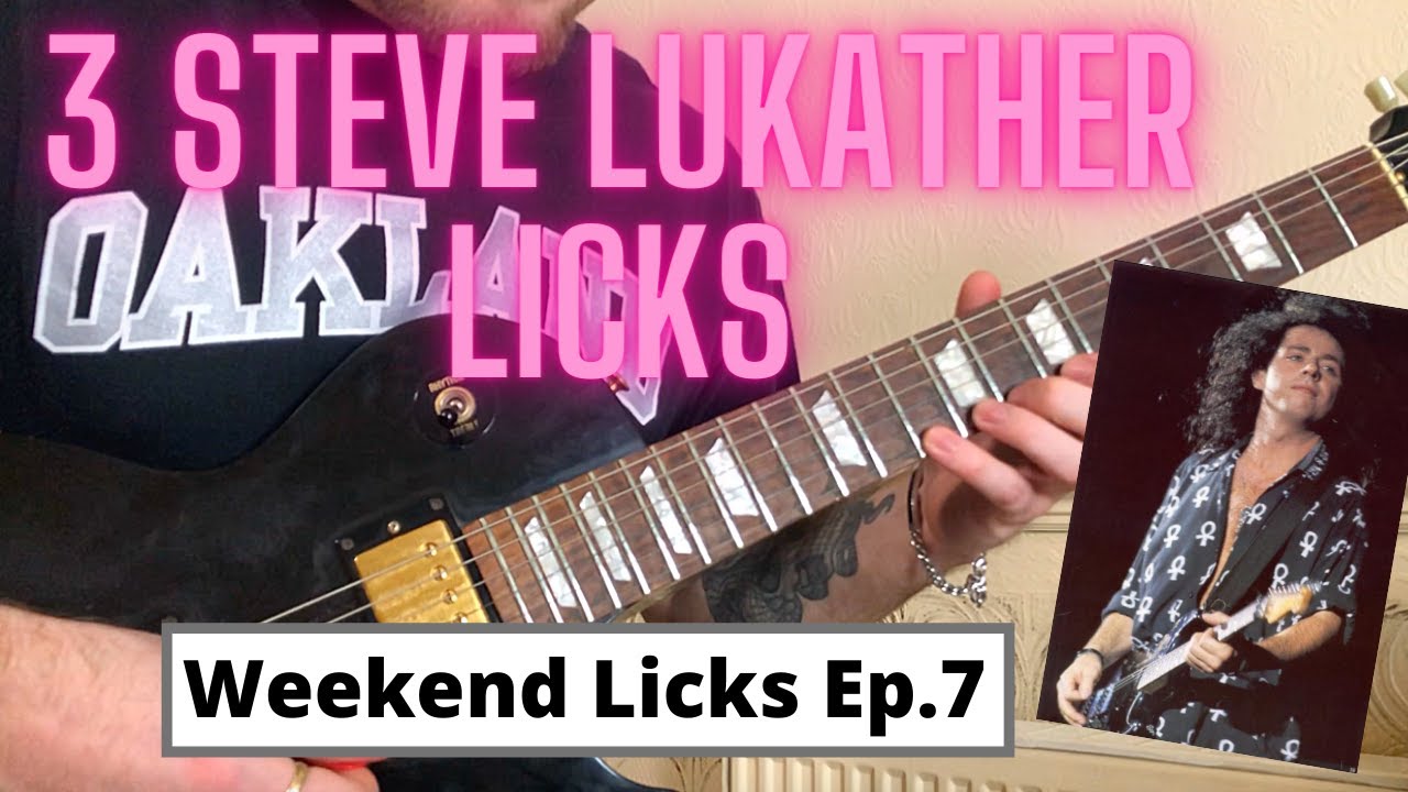 3 Killer Steve Lukather Licks (W/Tabs)
