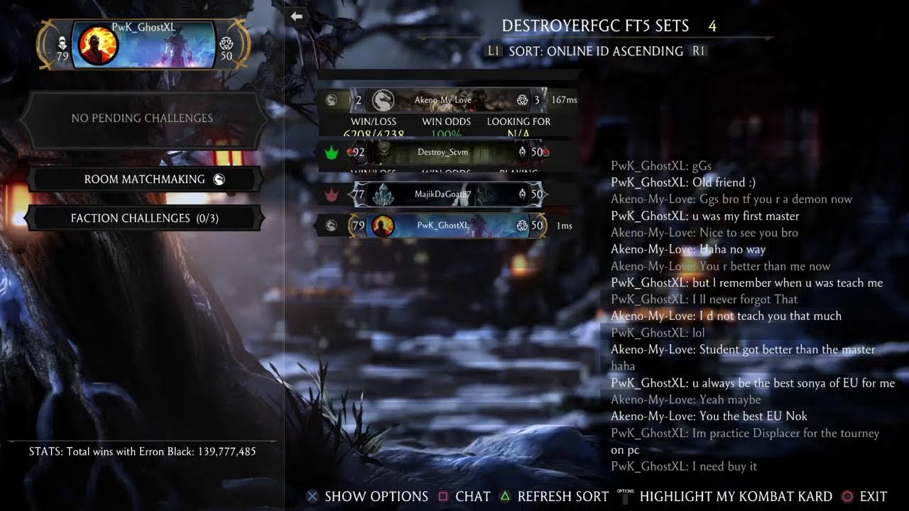 MKX- Chill VS