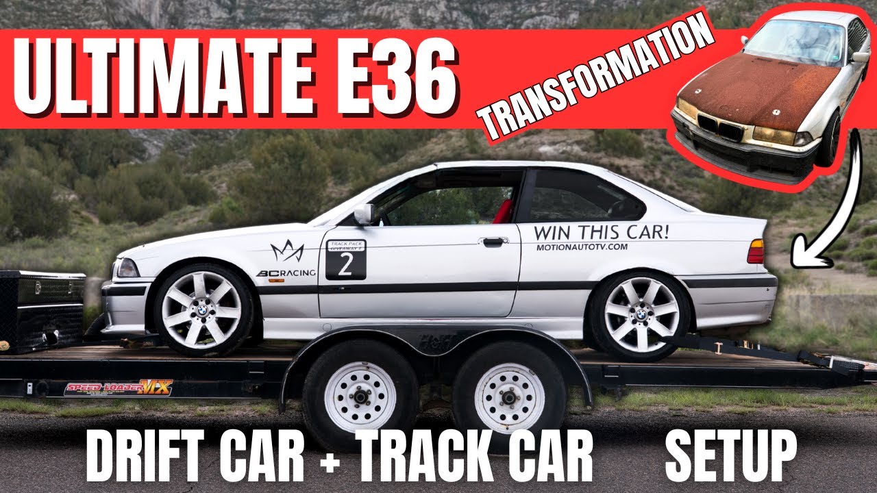 Fixing Everything Wrong With The E36 Drift Car + Track Pack F350 Upgrades!